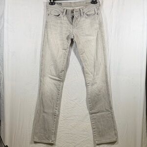 Citizens Of Humanity Light Gray Straight Leg Jeans